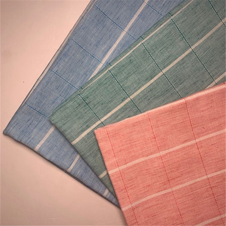 Washed 100% Linen Fabric 142Gsm In Stock ,Solid Color Linen Fabric For Men Shirt