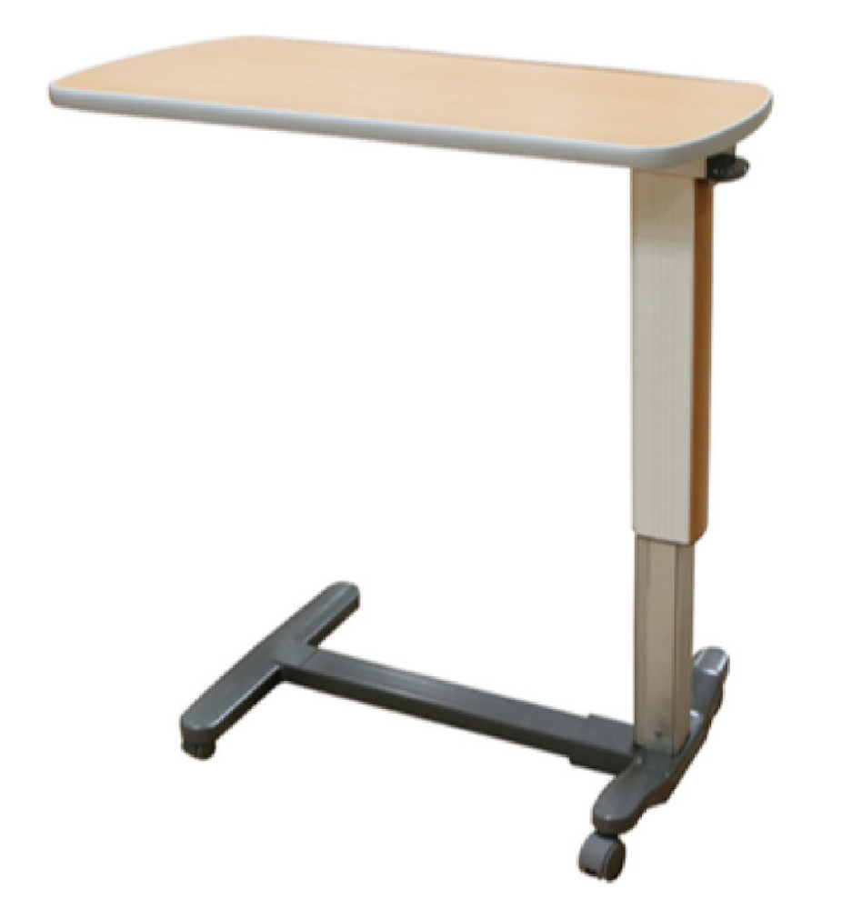 Hospital luxury overbed food dining table trolley for patients