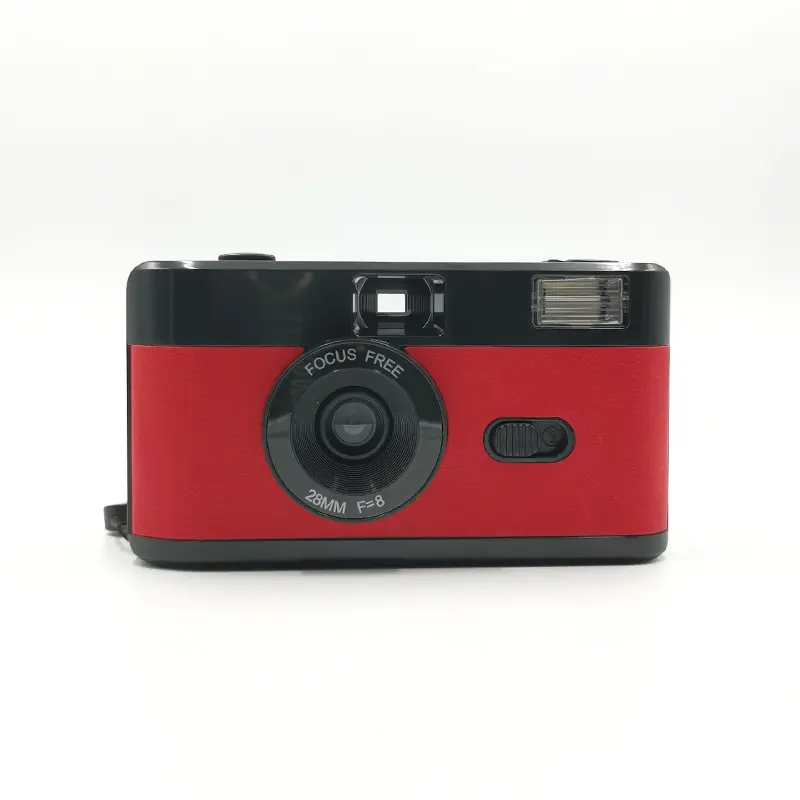 Drop shipping Reusable film camera OEM Custom Retro Fool Non Disposable Camera with Flash  film camera