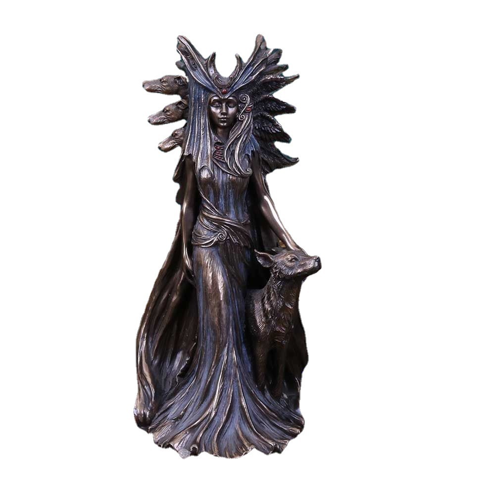 Оптовая продажа поделок из смолы her hounds Hecate Греческая богиня Magic Resin Crafts