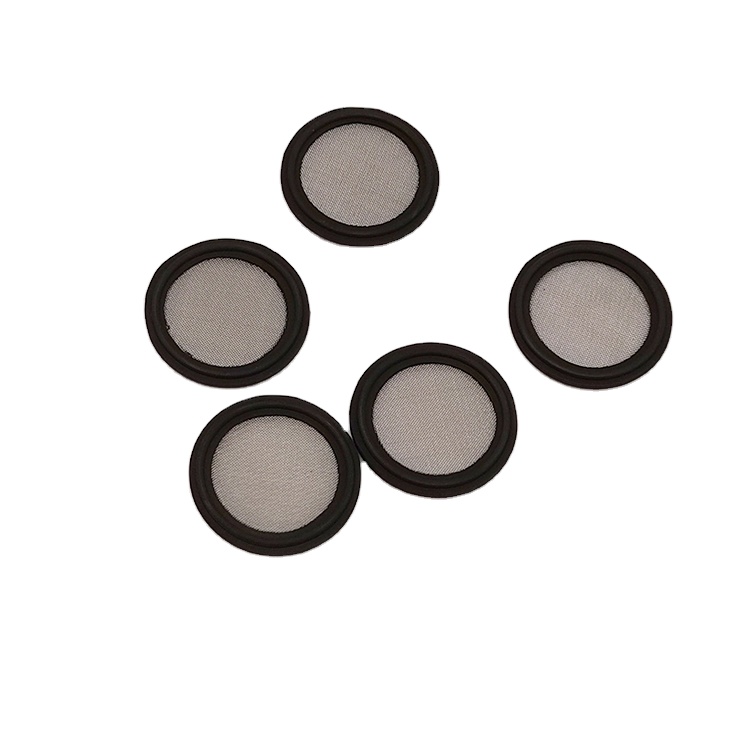 Food Grade Washer With Mesh Tri Clamp Silicone Rubber Gasket Seals