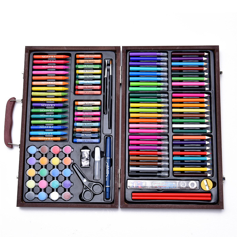 High Quality Children Adults Drawing Art Sets Professional DIY painting kit with artist markers For kids Christmas New Year gift