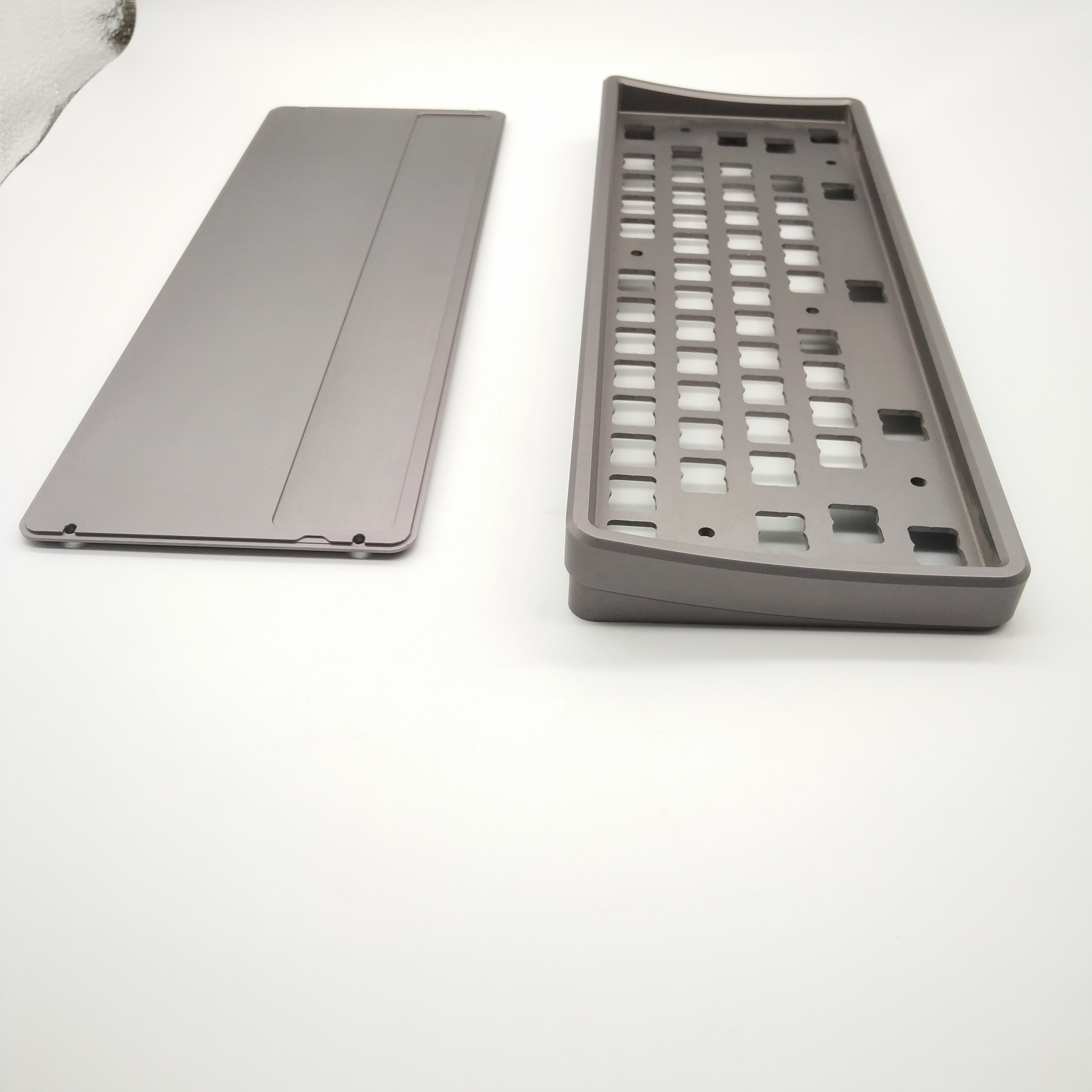 OEM ODM Высокоточный механический индивидуальный CNC механический алюминиевый чехол для клавиатуры
