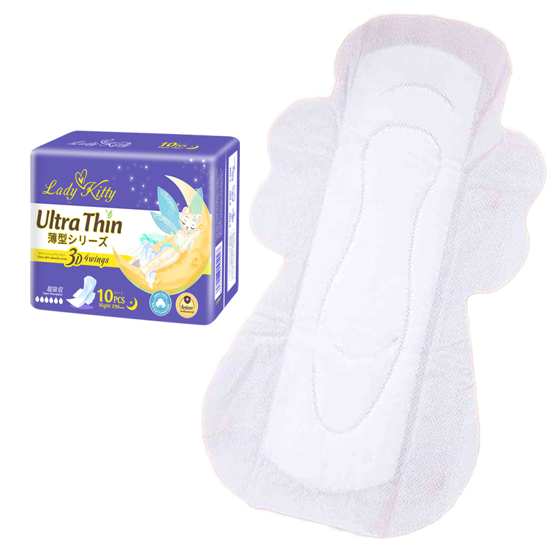 100% Cotton A Grade Wide XXXL Women Pads Feminine Sanitary Napkin In Quanzhou Anion Maternity Biodegradable Pembalut In Quanzhou