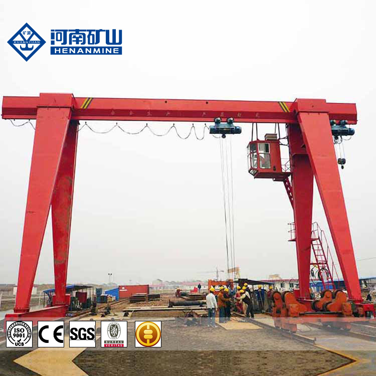 China Top 10 Manufacture Single Grinder 10T Gantry Crane Price