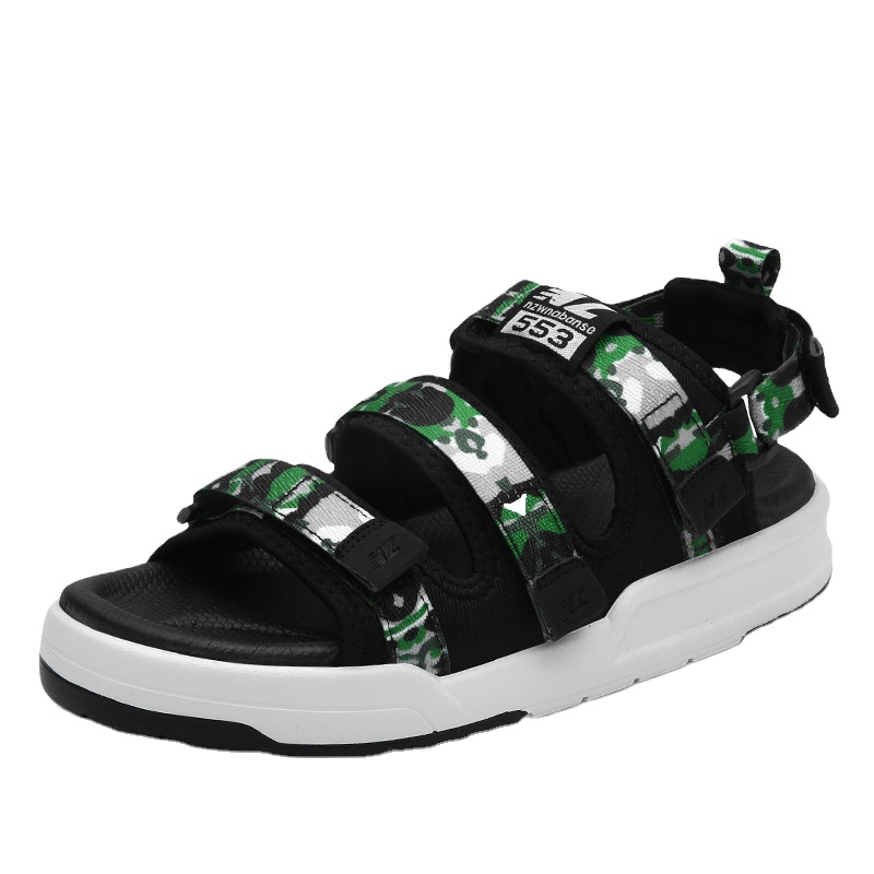 Spring and Autumn cool running sandals NB new men's and women's sports and leisure sandals and slippers trend out be