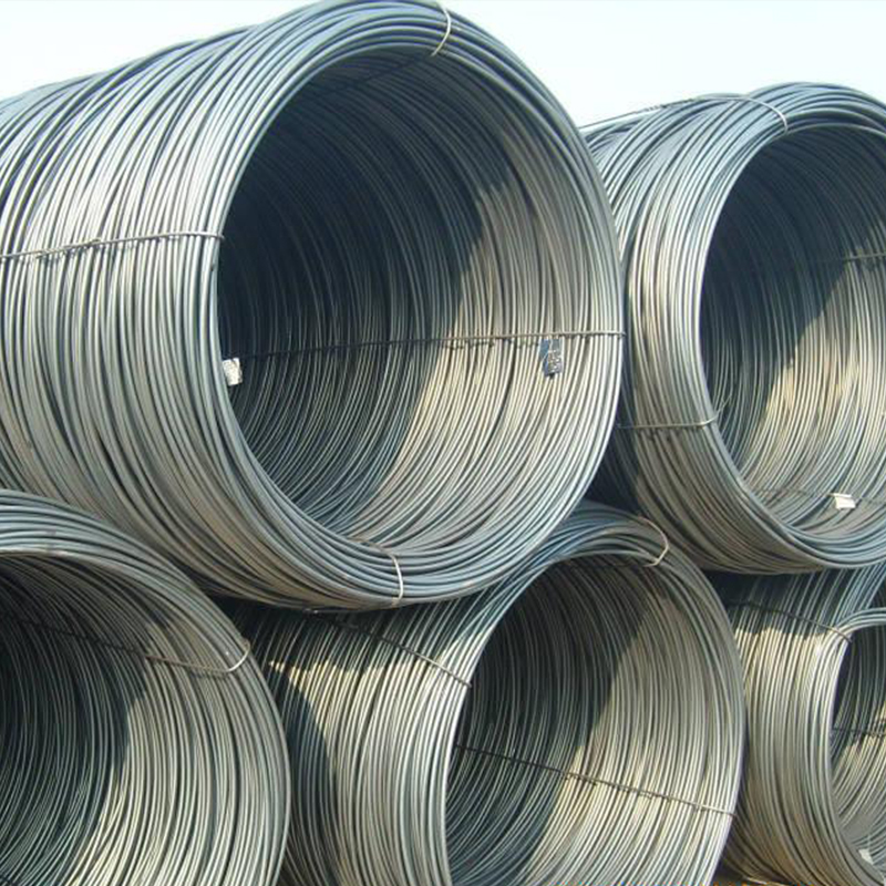 low carbon SAE 1006/SAE1008 cold heading steel wire rod for cold drawn wire, nails wire