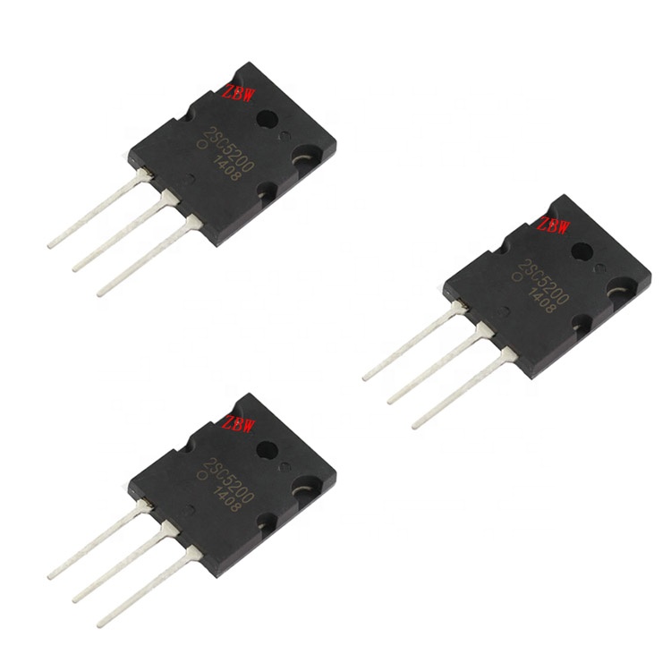 ZBW Силовые транзисторы NPN PNP 230V 15A 150W аудио транзисторы 2sc5200 2sa1943, усилитель мощности транзистор 2sa1943 2sc5200, Мощность транзистор