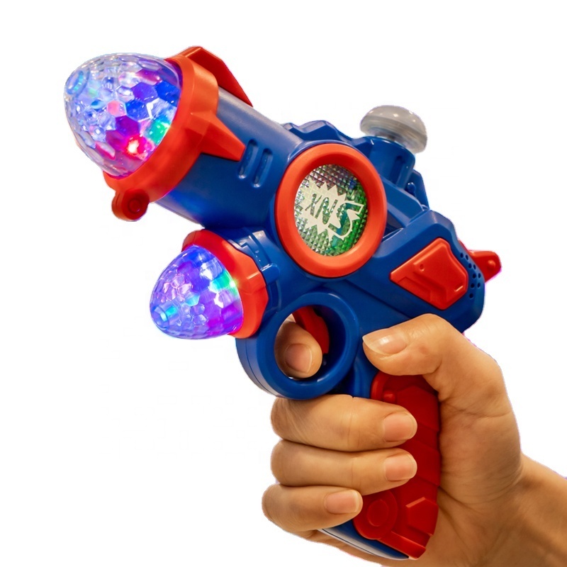 Funny baby toddler electric infant toys guns for boys with colorful light and music plastic baby sensory toys gun
