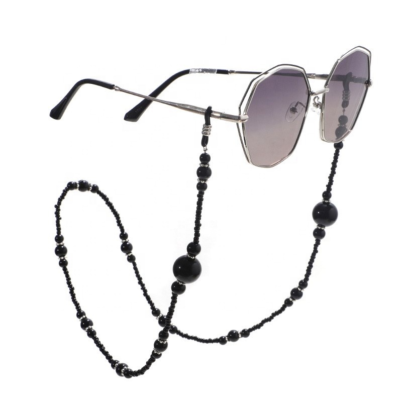 2020 manufacturer promotion handmade jewelry eyeglass chain plastic silik one chains glasses