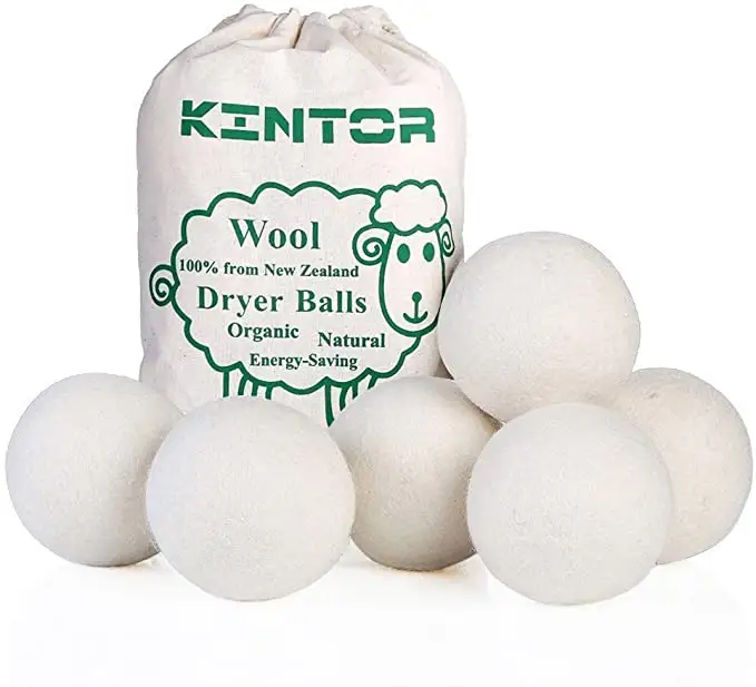 Best Selling Products 2020 New Trending in USA Amazon private label Organic Wool Dryer Balls for Laundry Washing Machine
