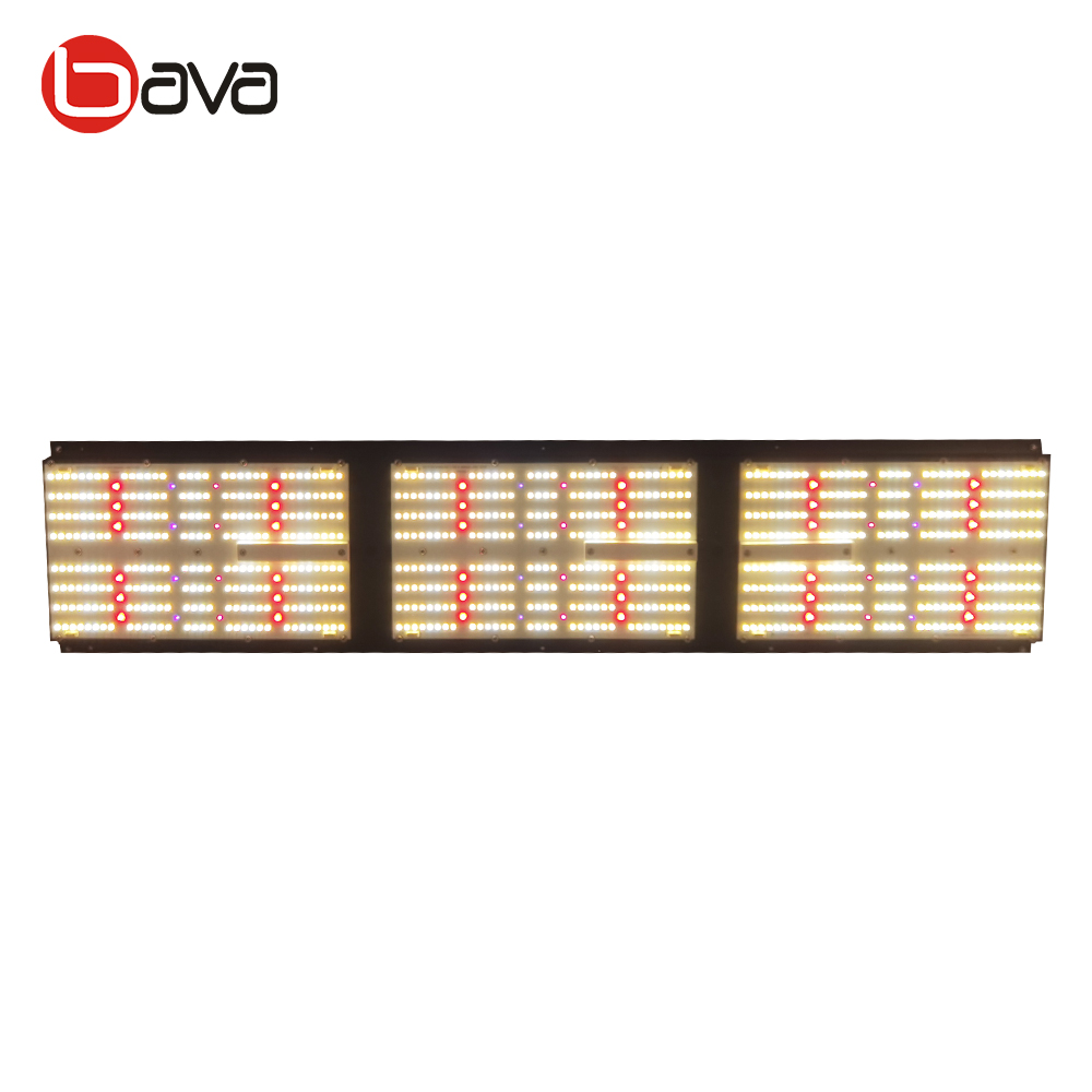 bava waterproof 320w samsung lm301h 3000k and 5000k mix ir red uv daisy chain veg led grow light for home hobbyist cultivation