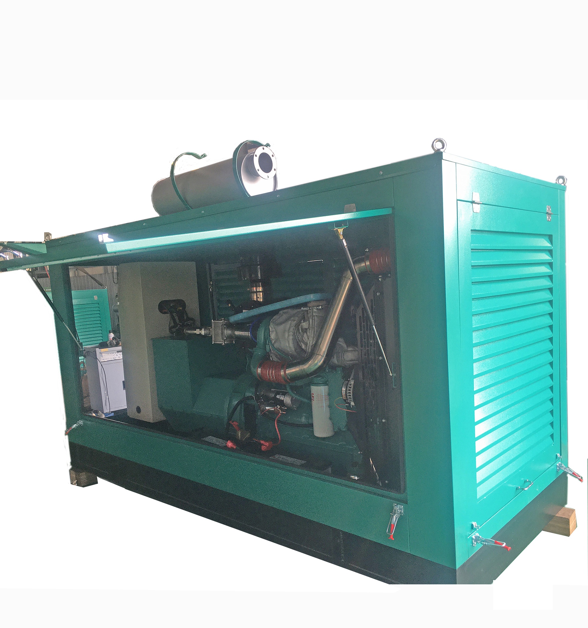 90KW Natural gas power engine generator cng/png/lng hydrogen alternative energy soundproof generators for emergency supply