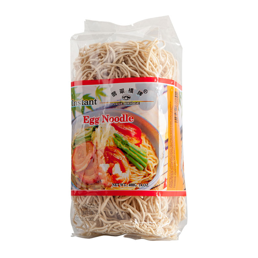 400 g Jade Bridge Authentic Chinese Instant Egg Noodles Bulk Wholesale OEM