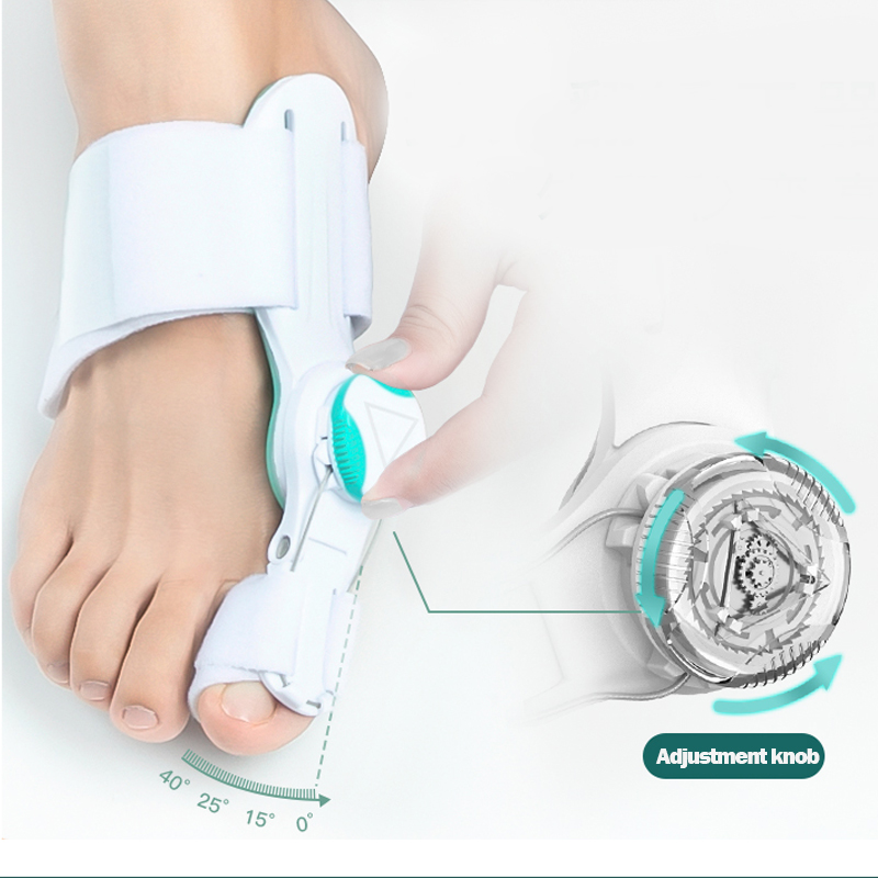 OEM изготовленный на заказ сепаратор пальца ноги корректор бурсита Hallux Valgus ортопедические подтяжки коррекция пальца ноги ночной вальгусный корректор
