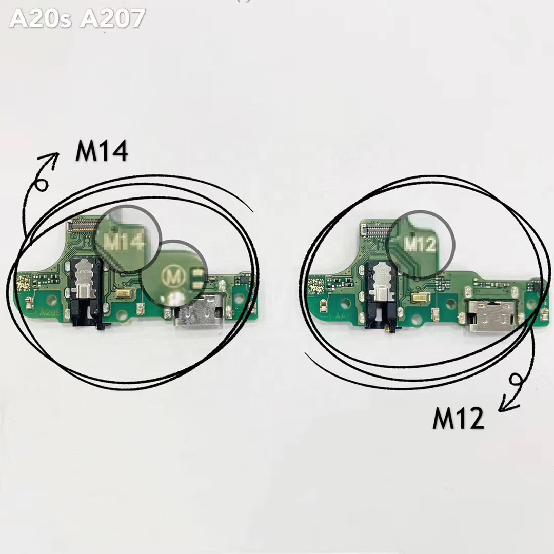 Соединительный кабель для зарядки Замена для Samsung A11 A20s m12 m14 зарядный порт для гибкого кабеля передачи данных
