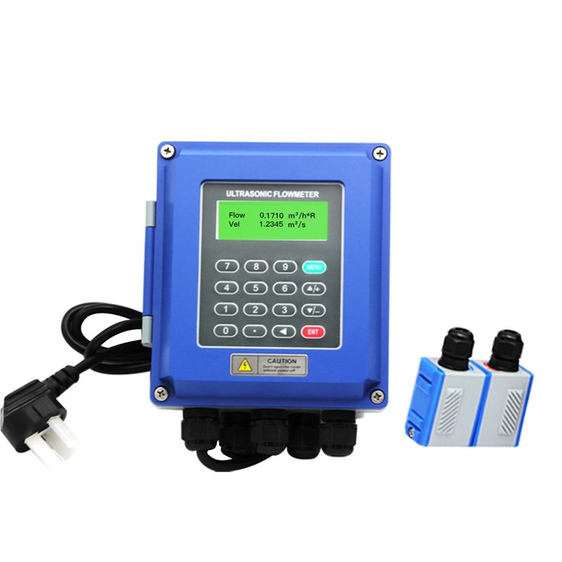 Настенный зажим на ультразвуковой высокотемпературный расходомер modbus