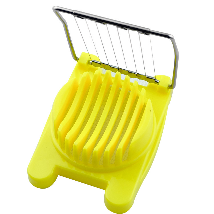2021 Kitchen Tool Egg Slicer Egg Meat Slicer Soft Food Cheese Cutter Meat Machine With 8 Singing Cutting Wires Stainless Steel