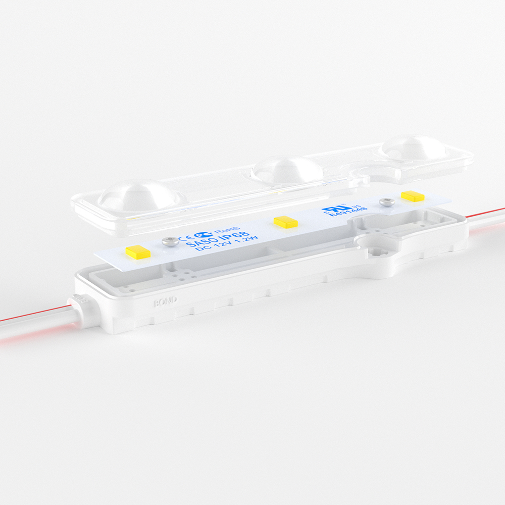 China factory 1.2W 2835 LED module 3 LED for channel letters, module led
