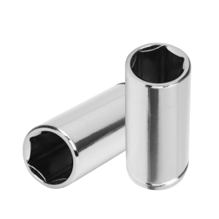 Горячая Распродажа! Высокого качества CR-V сталь 1/2 "DR. Глубокая розетка, 6PT (метрическая)