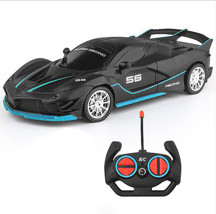 Оптовая продажа с фабрики 1:18 Радиоуправляемая машина 4C электрическая игрушка с дистанционным управлением с высокоскоростным светодиодным светом для детей мальчиков девочек Подарки