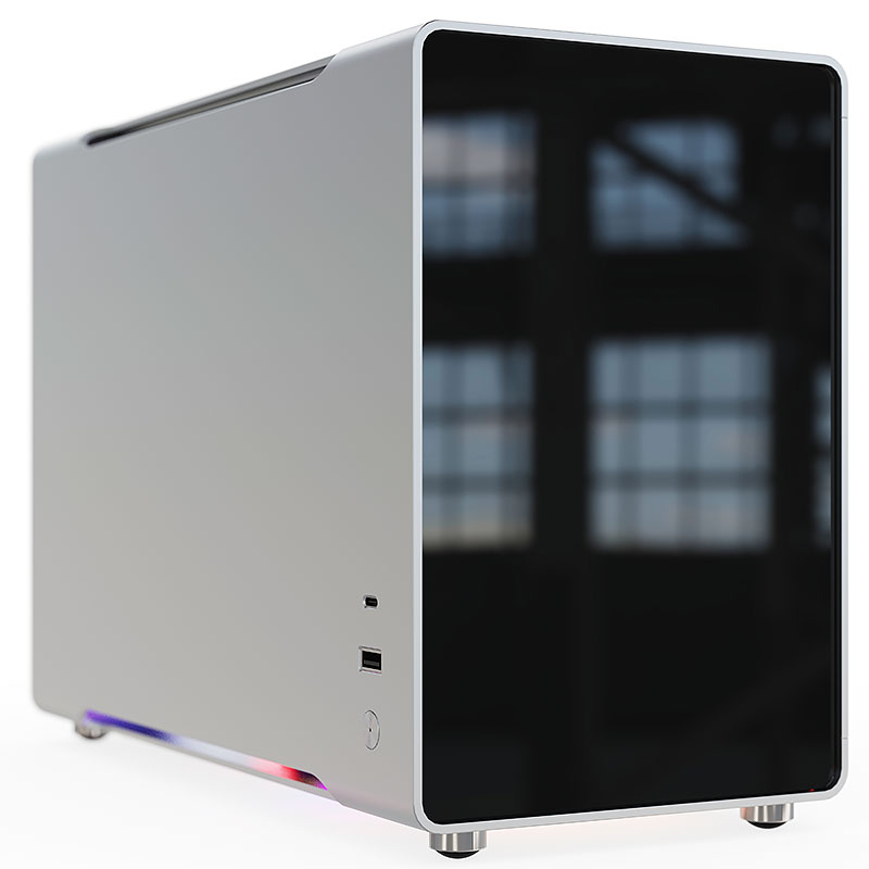 Самостоятельная установка алюминиевый корпус из алюминиевого сплава мини ITX чехол для игр и домашнего использования B6