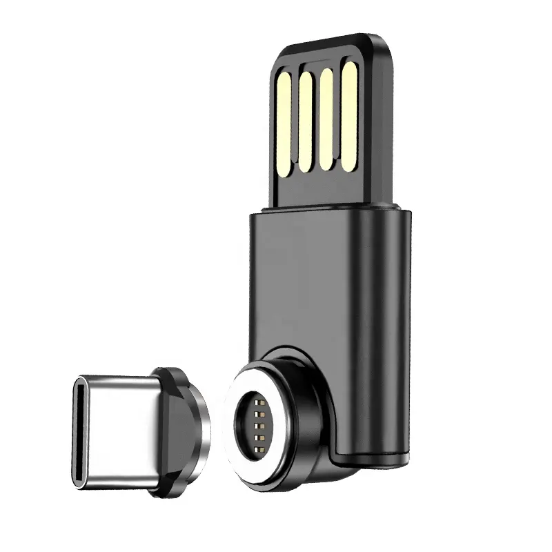 540 Rotate Magnet Miniature Dual Sides Usb Mini Magnetic Data Cable Charger for e-cigarettes Smart Watch 3A Electronic Device