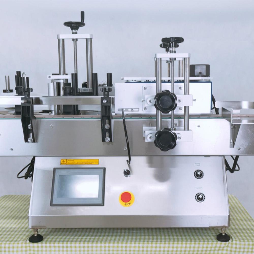 HOT Cheap mini automatic label machine tabletop labeling machine desktop labeling machine for bottles