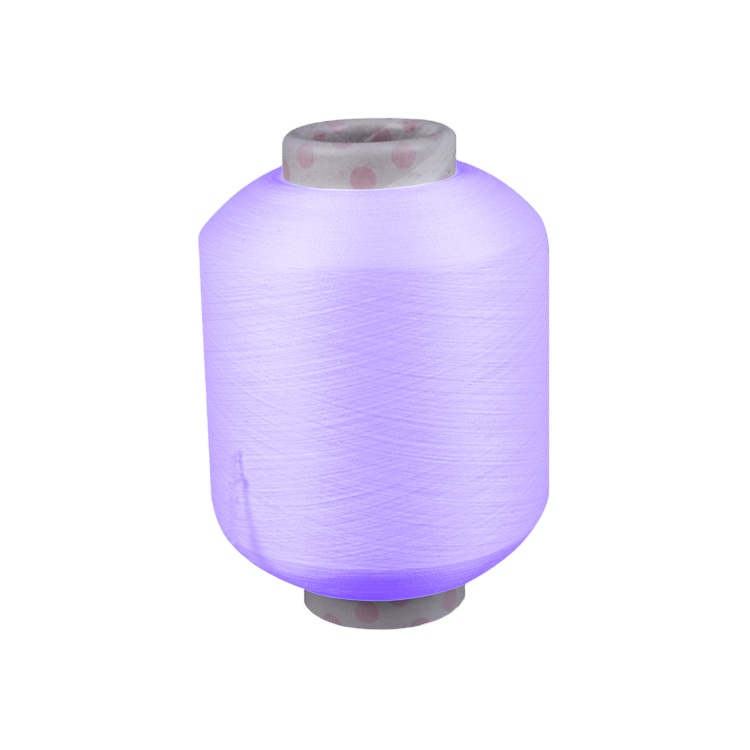 Recycled GRS certification 150D 48F with 40D elastic acy polyester spandex yarn air covered