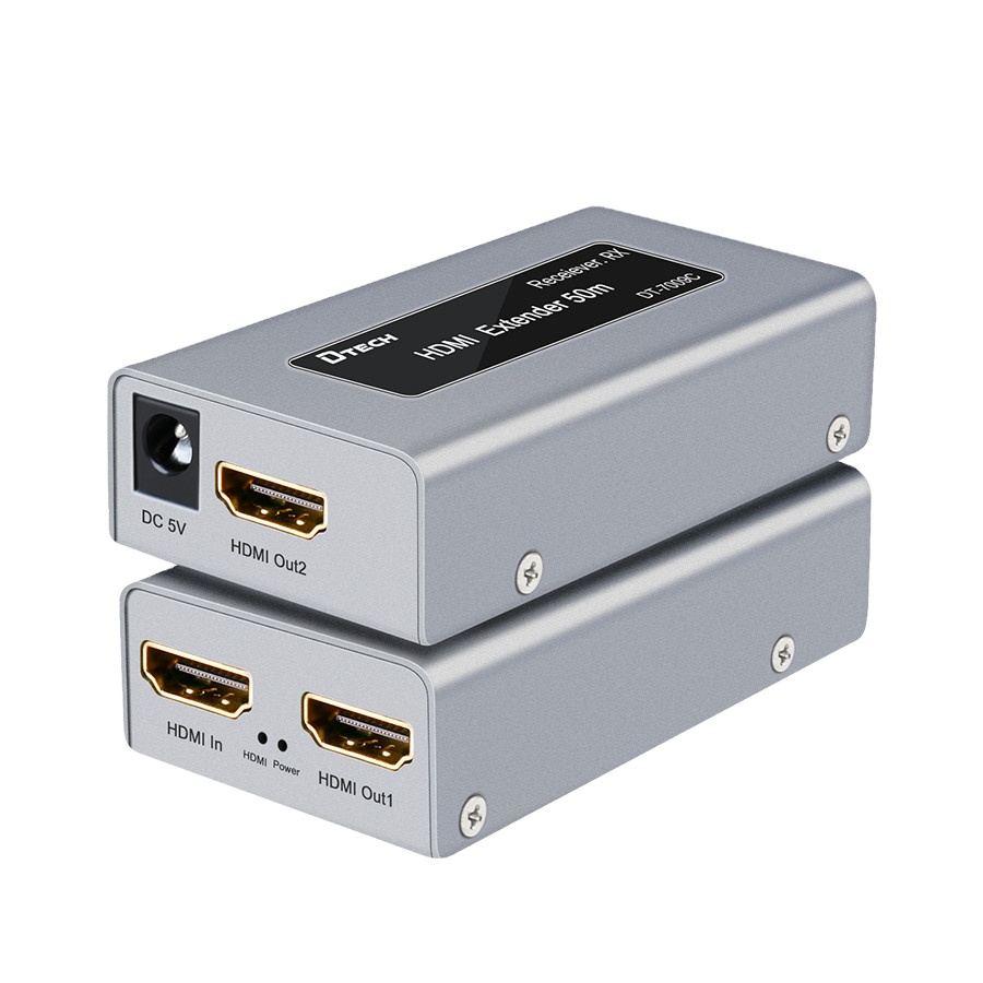 DTECH 60m 4k 1080p @ 60 Гц hdmi адаптер cat5 cat6 tx rx rj45 hdmi удлинитель