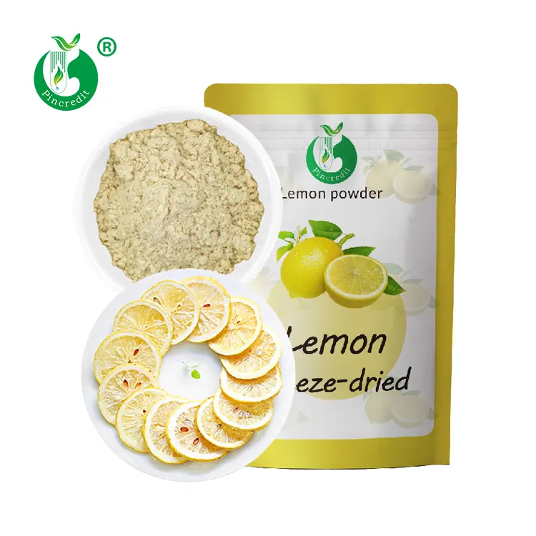 Wholesale Bulk 100% Natural Freeze Dried Lemon Fruit Slice