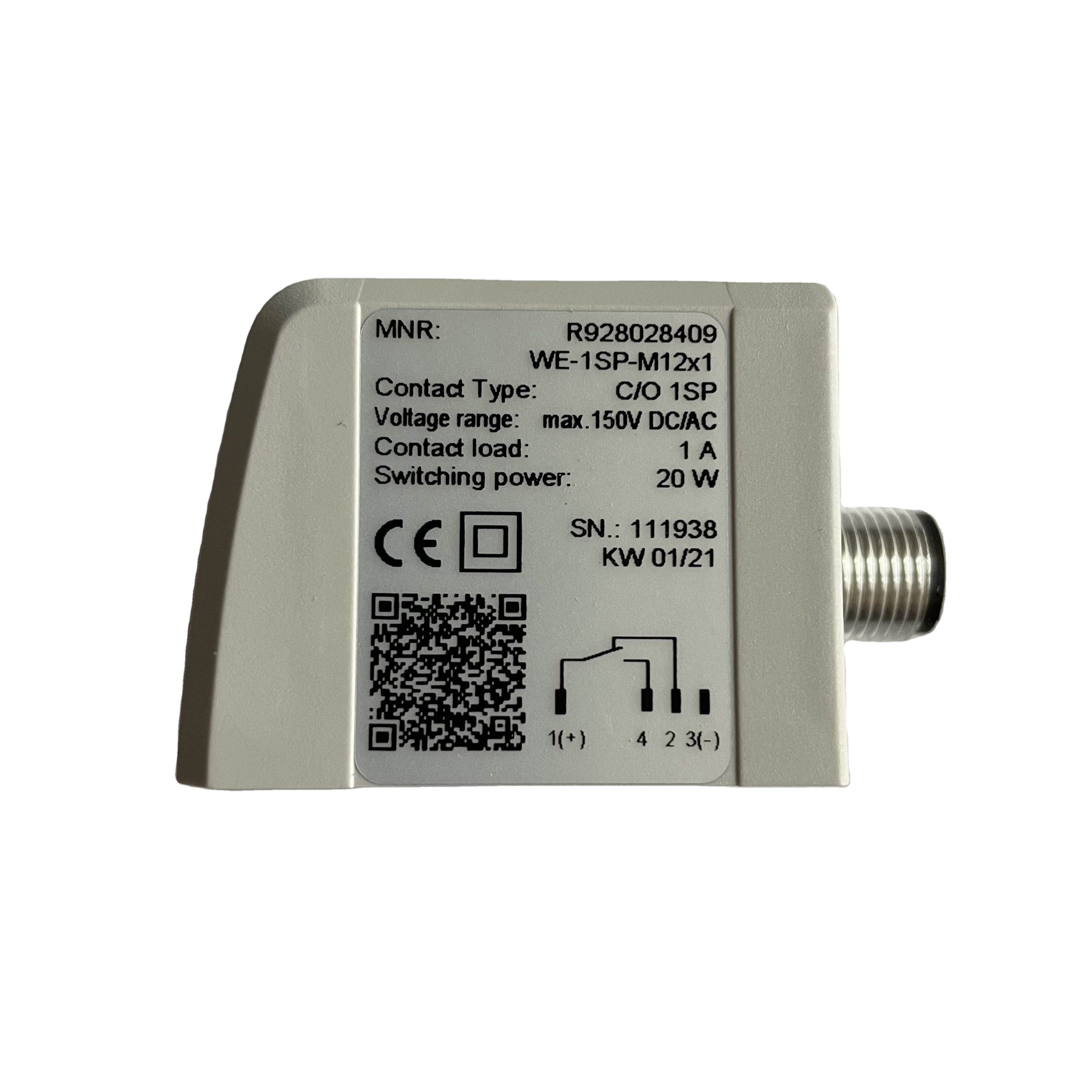 REXROTH R928028409 засорения индикатор WE-1SP-M12X1