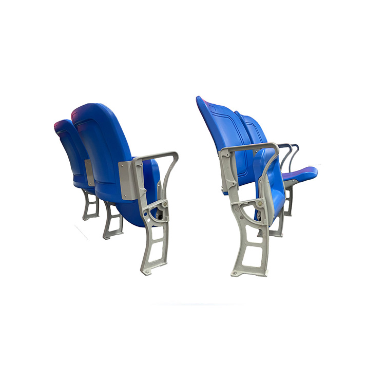 Customized audience tip up plastic folding stadium seats