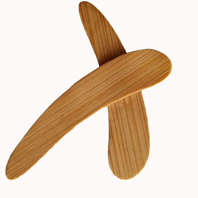 Factory wholesale eco friendly disposable bamboo facial cosmetic Spatula