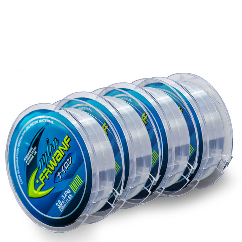 Japan Nylon fishing Line Per 100 meter Diameter 0.105--0.523 mm Tensile strength 1.76LB---34.9LB carp fishing line
