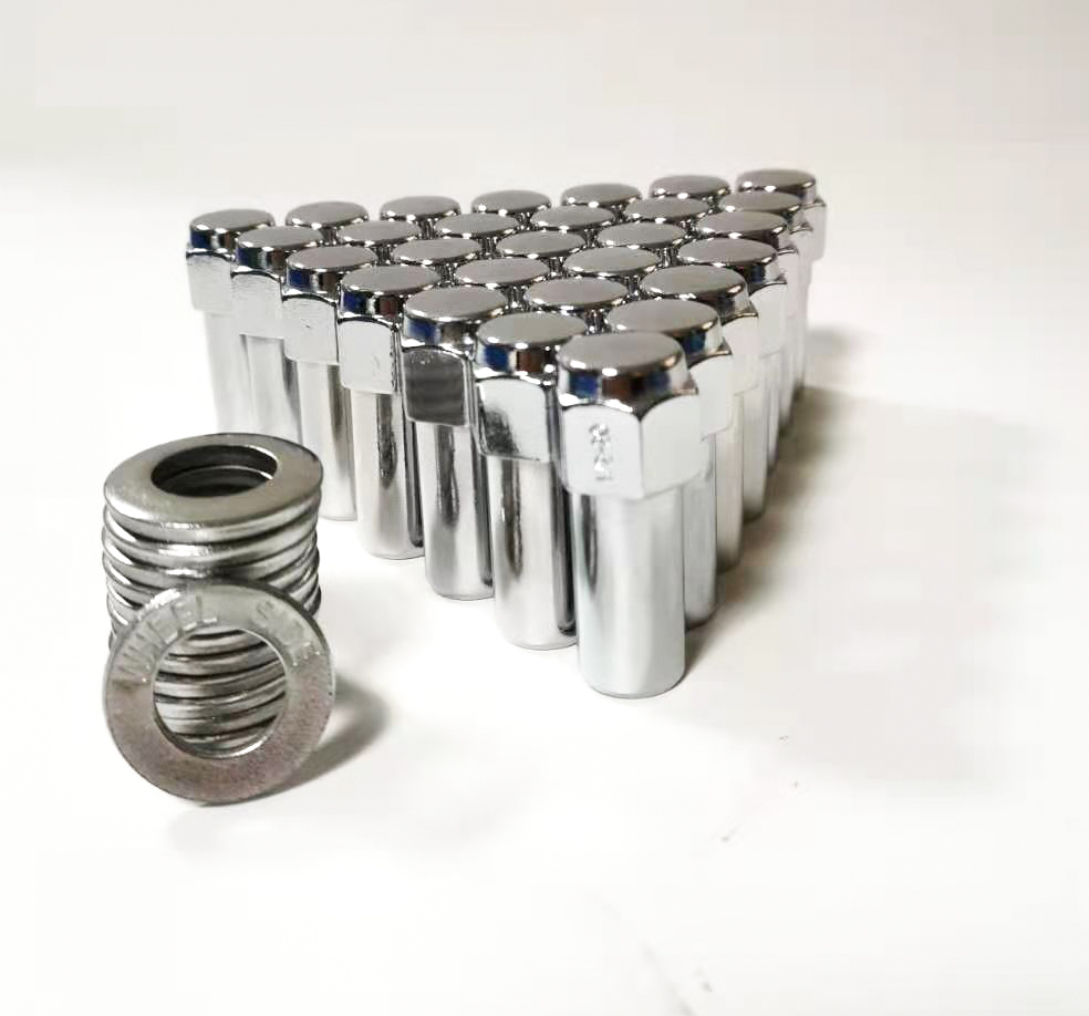 Сварного шва гоночный автомобиль хром 1/2 "-20 7/16"-20 M12X1.5 M12X1.25 MAG сиденье гайки с. 687 "хвостовиком диаметром SST Хвостовик Гайка 1,37