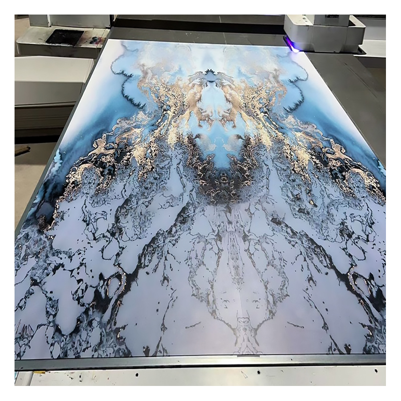 Высокая Glossy2mm 2,5 мм 2,8 мм 3 мм 4*8 футов 1220x2440 мм Водонепроницаемая настенная декоративная панель альтернативный УФ мраморный пластиковый ПВХ мраморный лист