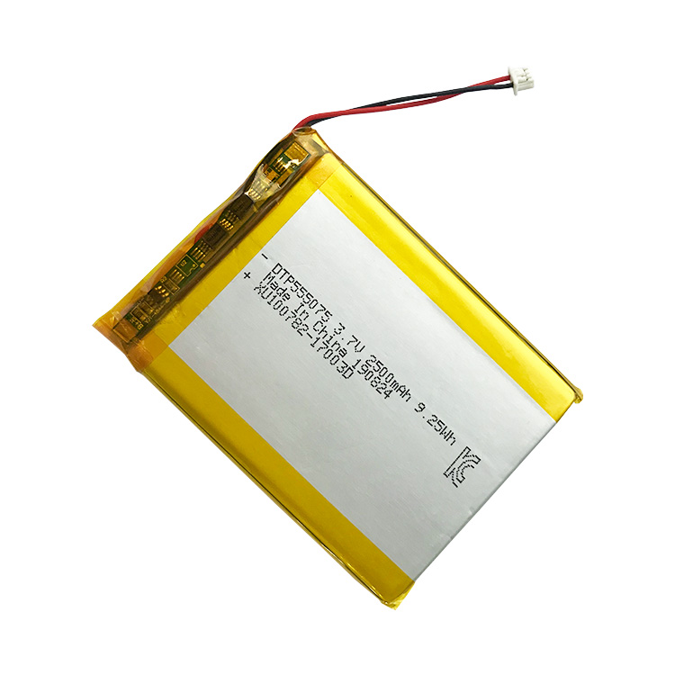 Литий-полимерный аккумулятор dtp555075 2500mah 3,7 v