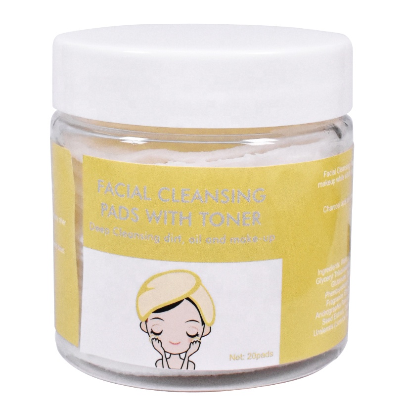 Skin care tools Makeup remover wipes Oil control and acne facial cleansing wipes Bamboo cotton cloth