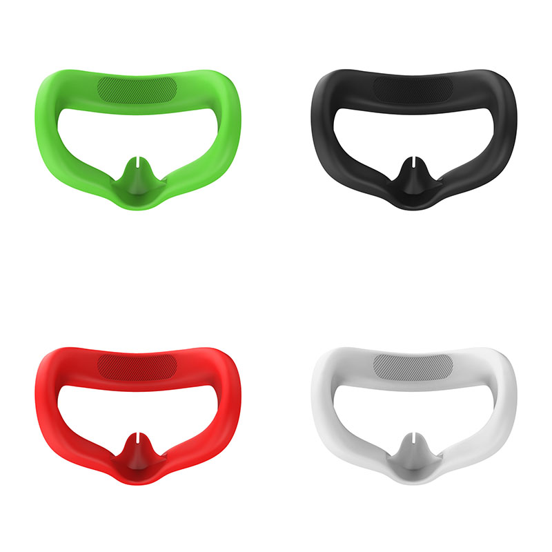 Washable Anti-Leakage Light VR Glasses Face Silicone Cover for Oculus Quest 2 Eye Pad