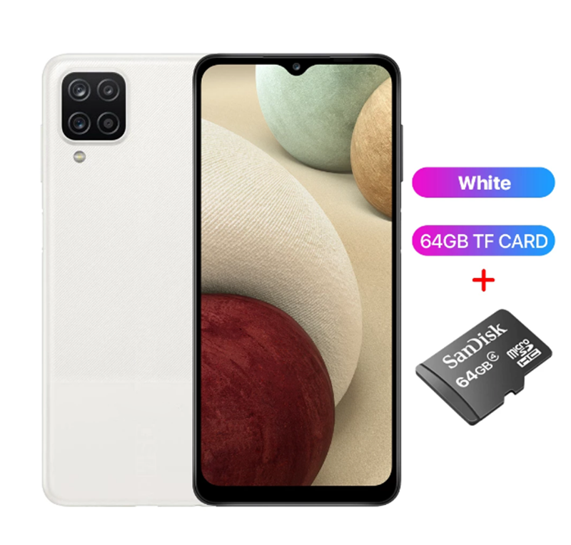 Wholesales Cell Phone Global Version for Samsung Galaxy A12 Second Smartphone 4GB 64GB mobilephones