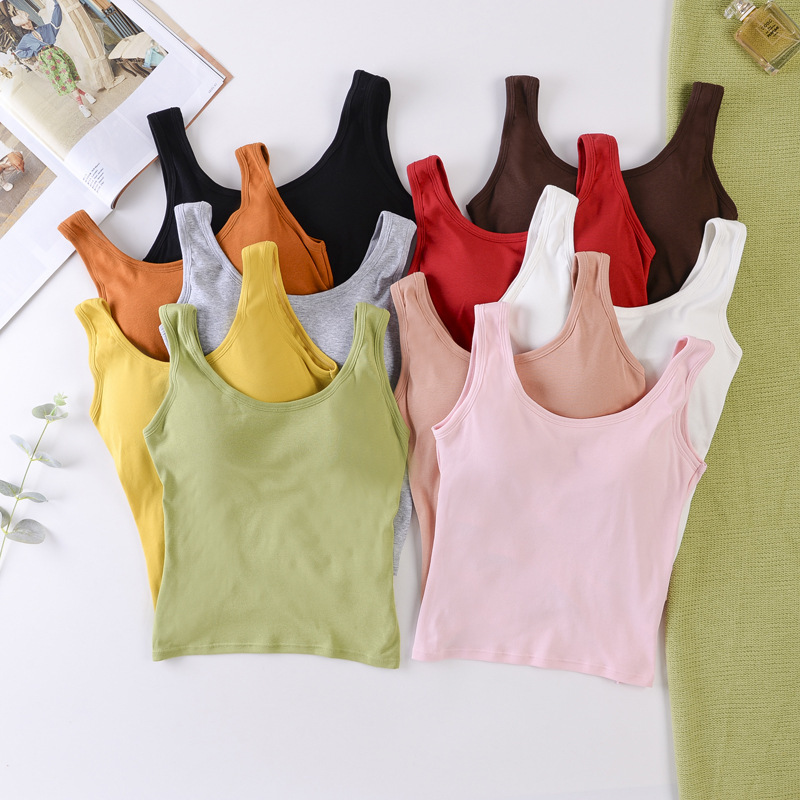 10 colors fashion beautiful back made of threaded fabric boob tube top Crop Top in Women's Tank Tops woman sleeveless camisole