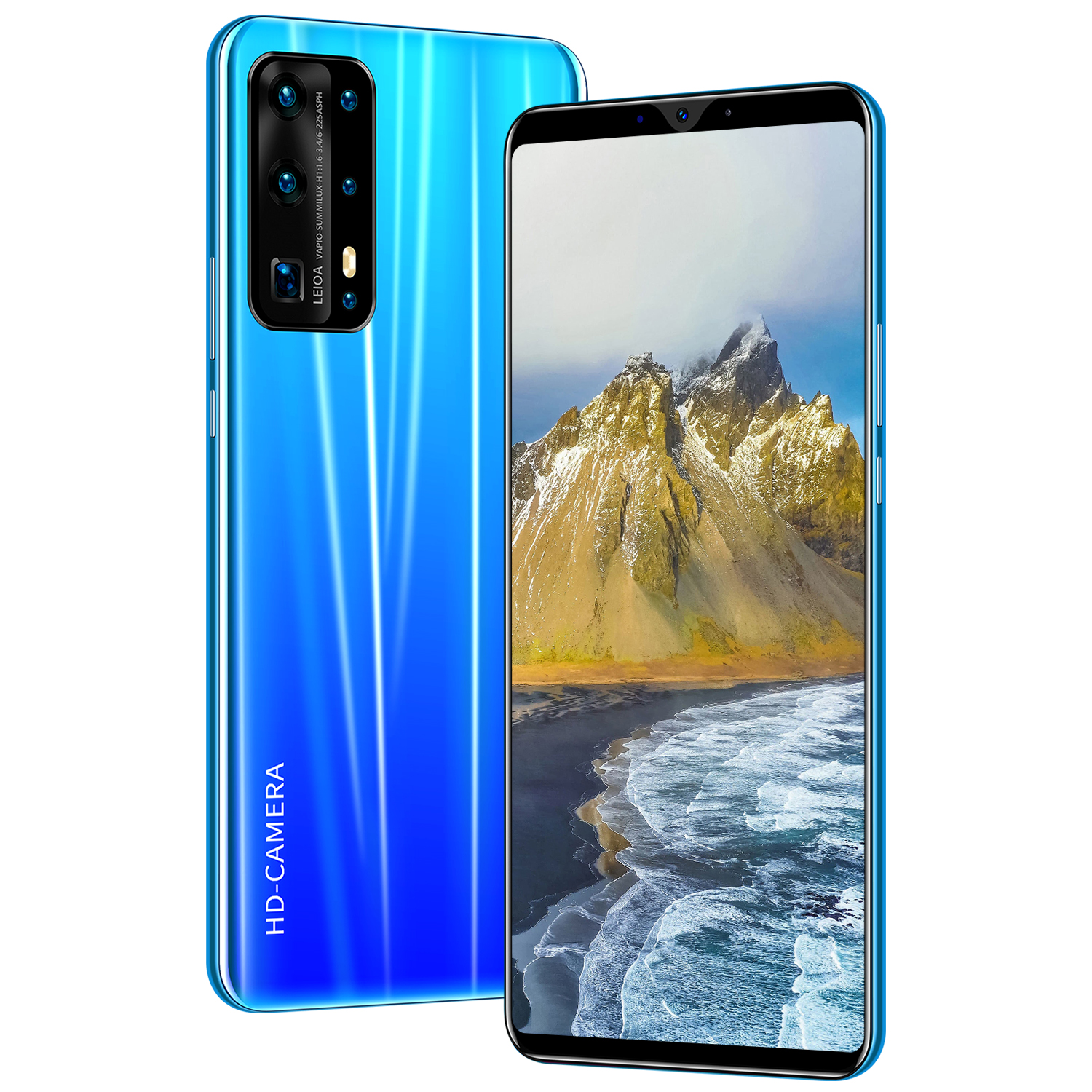 P43 Max 6,3 Inch 8 ГБ + 128 ГБ низкая цена мобильных смартфонов на Android с поддержкой 4G смартфон разблокированные сотовые телефоны для мобильных устройств Android 10,0
