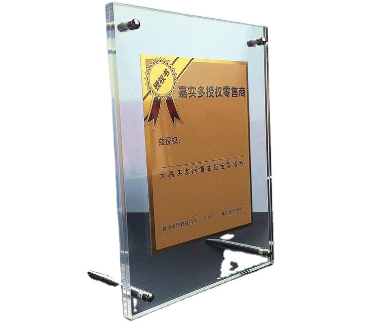 acrylic 4x6 wedding photo frame home bedroom decor creative picture photo frame frameless plexiglass