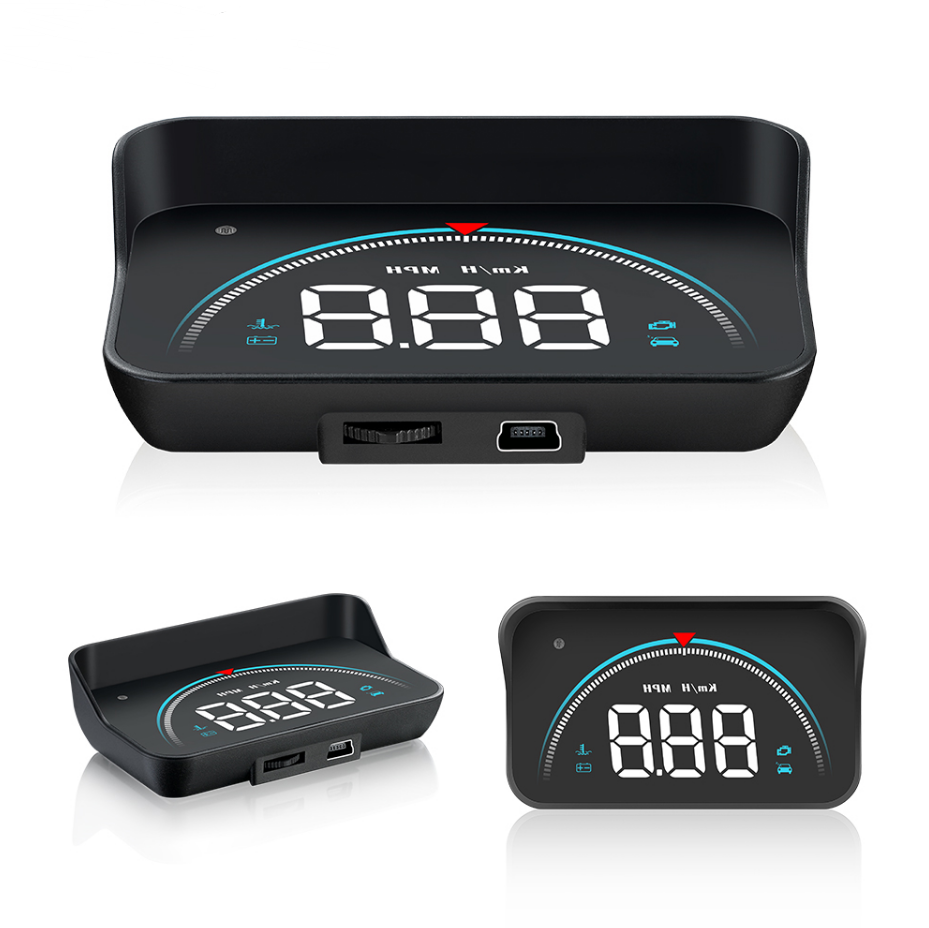 New Arrival M8 HUD Head Up Display Car Styling Speed Alarm OBD II OBD2 car hub windshield Projector Car Accessories