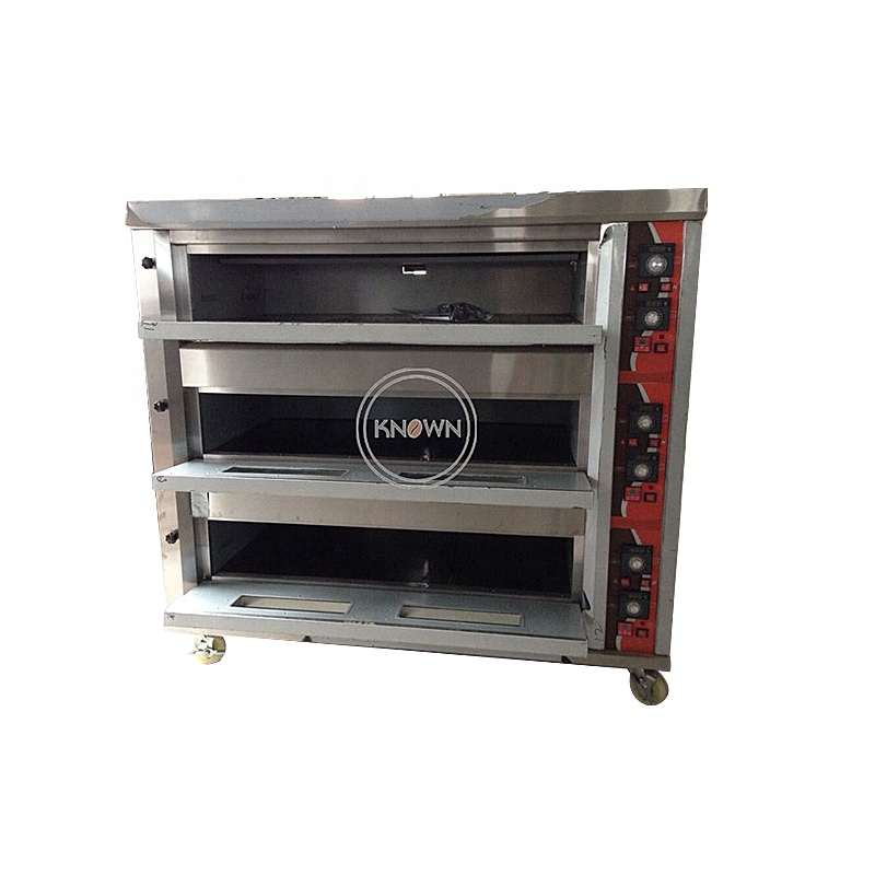 Commercial Pita Arabic Bread Oven Electric Pizza Bakery Making Machine Gas Heating Cake Biscuit Baking Oven