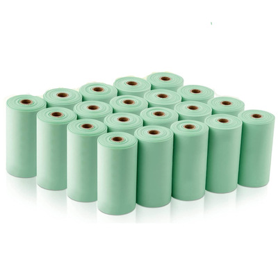 Degradable garbage bag corn starch biodegradable composting dog shit bag disposable pet stool bag