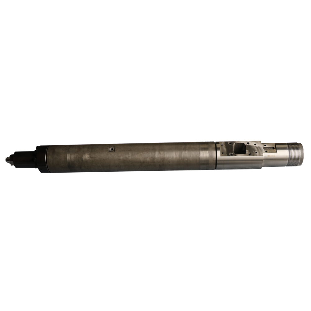 Bimetallic single screw barrel for injection molding machine