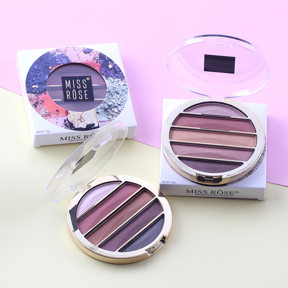 5Color waterproof portable lazy beauty Cosmetics Shimmer matte mix MINI foundation makeup