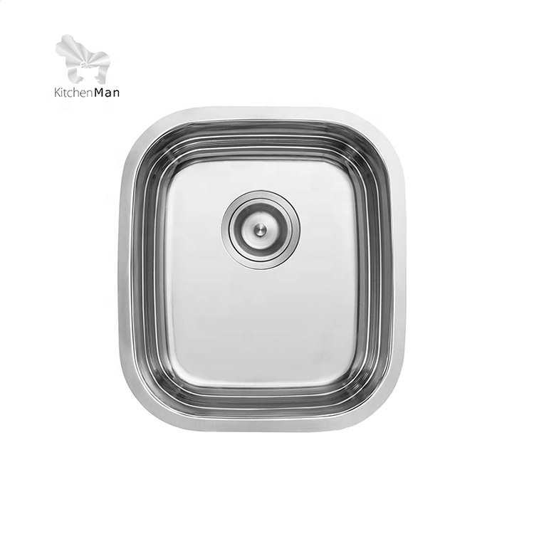 Sanhe KMan US457 Stainless Steel 304 Undermount Single Bowl 16 18 20 23 gauge America Stander kitchen sink